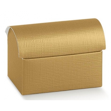 Zlatá dárková papírová krabička | WrapCo