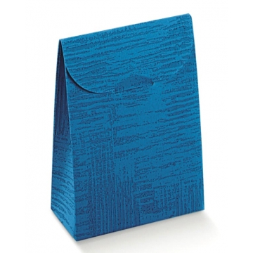 Modrá dárková papírová krabička | WrapCo.