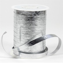 Vázací stuha stříbrná 10mm.