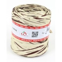 Stuha Raphia Duo béžová - hnědá | WrapCo
