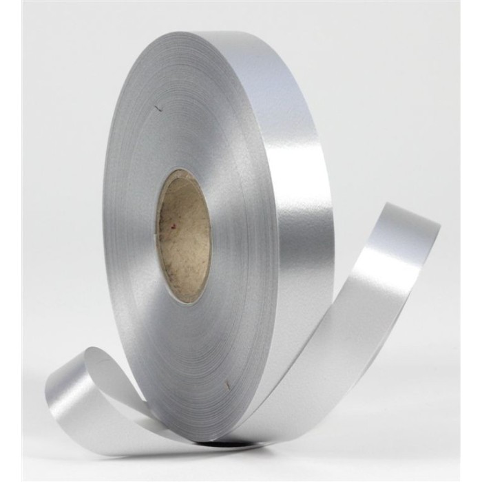 Stuha vázací 19 mm stříbrná | WrapCo