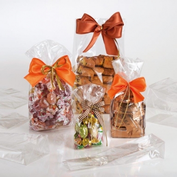 Sáček celofánový s křížovým dnem 14x8x35cm | WrapCo