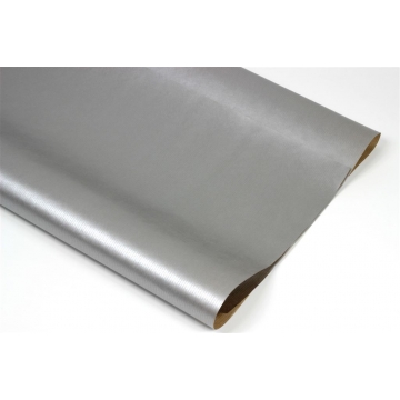 Dárkový balicí papír stříbrný.