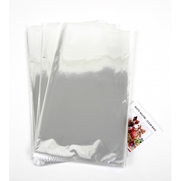 Celofánové sáčky ploché dno 20cmx35cm.