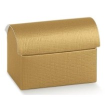 Zlatá dárková papírová krabička | WrapCo