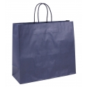 Dárková papírová taška tmavě modrá.
