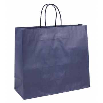 Dárková papírová taška tmavě modrá.
