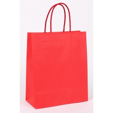 Dárková papírová taška červená | WrapCo