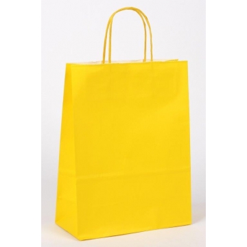 Dárková papírová taška žlutá | WrapCo