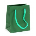 Dárková taška papírová tmavě zelená | WrapCo