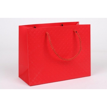Dárková taška červená lux | WrapCo.