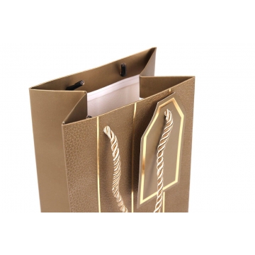 Elegantní taška na víno - ideální pro firemní dárky, svatby nebo slavnostní příležitosti.