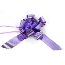 Stahovací stuha Bouquet fialová lesklá | WrapCo.