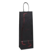 Elegantní taška na víno - ideální pro firemní dárky, svatby nebo slavnostní příležitosti.