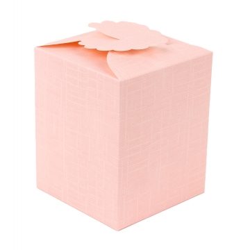 Dárková papírová krabička růžová | WrapCo