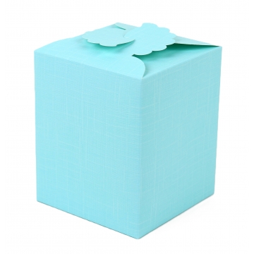 Dárková papírová krabička světle modrá | WrapCo