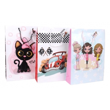 Dětské dárkové papírové tašky | WrapCo.