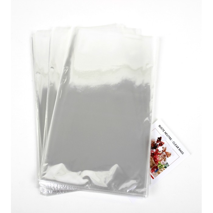 Celofánové sáčky ploché dno 20cmx35cm | WrapCo