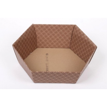 Dárková papírová krabička Esagono – šestiboký tvar
