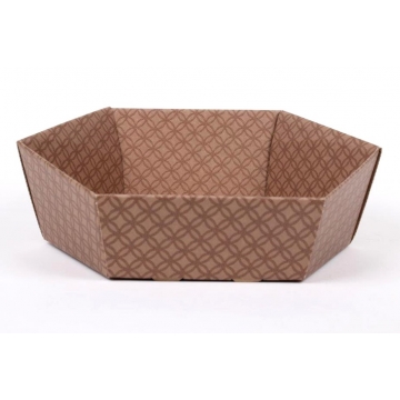 Dárková papírová krabička Esagono – šestiboký tvar