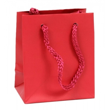 Dárková papírová taška bordó | WrapCo