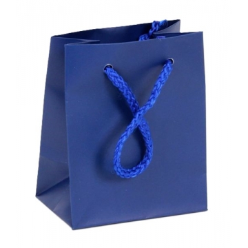 Dárková papírová taška modrá | WrapCo.