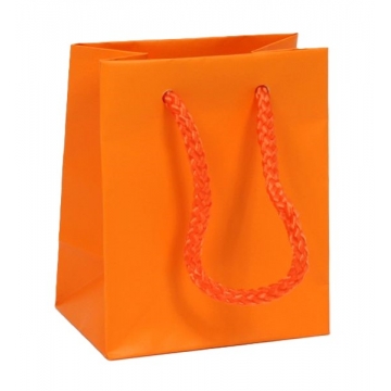 Dárková papírová taška oranžová | WrapCo