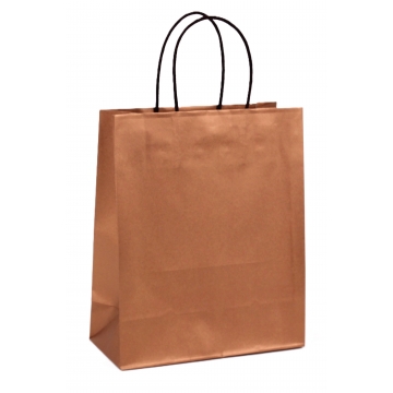 Dárková papírová taška bronzová | WrapCo