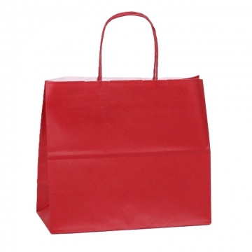 Dárková papírová taška červená | WrapCo