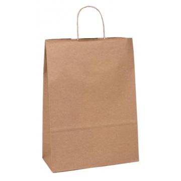 Dárková taška přírodní s točeným ouškem | WrapCo.