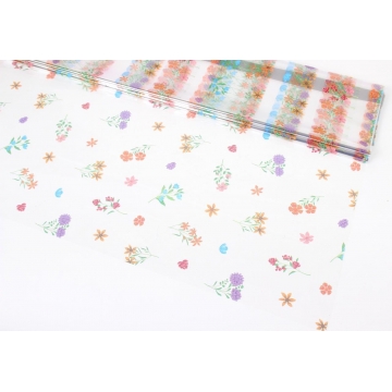 Celofán s květinovým dekorem | WrapCo