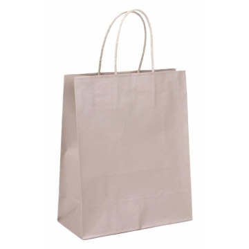 Dárková papírová taška platina | WrapCo